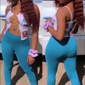 Two Piece Handmade Stack Jeggings